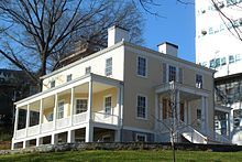 The Hamilton Grange National Memorial , now located in St. Nicholas