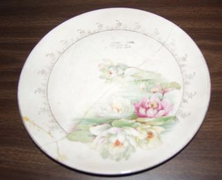 Gowrie Iowa Collector Plate Flowers