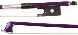 Glasser Premium Purple Fiberglass 4 4 Violin Bow Fast Friendly Service
