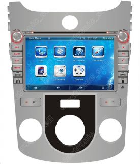 Stereo Radio Car DVD Player GPS Navigation Fit Kia Cerato Forte Koup