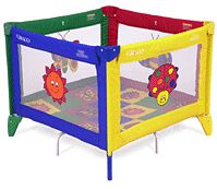 New in Box Graco Totblock Square Playard Playpen in Bugs Quilt