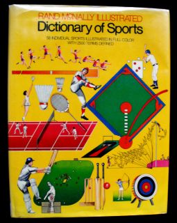  McNally Illustrated Dictionary of Sports by Graeme Wright Ex Library