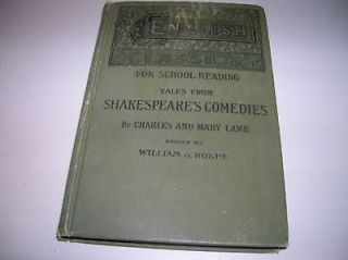 TALES FROM SHAKESPEARES COMEDIES by CHARLES LAMB 1890