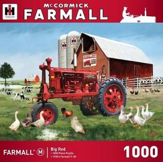 Masterpieces Farmall Big Red Tractor Jigsaw Puzzle   1000 pc