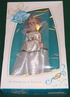 Vintage 1960s WEDDING BELLE Doll with Box, Admiration Toy Co.