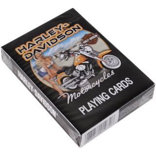 Harley Davidson Pin Up Playing Cards