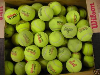 100 Used Indoor Gray Clay Court Tennis Balls