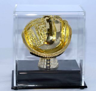 GOLD GLOVE BASEBALL DISPLAY CASE   PERFECT FOR AUTOGRAPHED SIGNED MLB