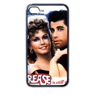 Grease Plastic Case for iPhone 4 4S Black New Gift Idea