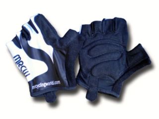 Black White Aerodynamic Summer Cycling Gloves Mitts