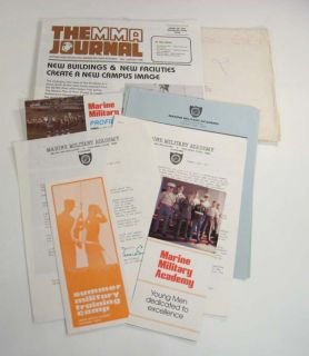 1983 marine military academy promo pckg harlingen tx
