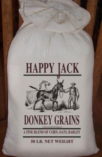 Primitive Feed Sack Livestock and Animals Pick from 18 Designs