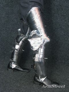 Gothic Leg Legs Greaves Armor SCA Medieval LARP Armour