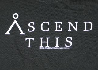 Stargate SG 1 Ascend This Glyph Logo Phrase T Shirt XXL