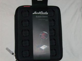 HARD CANDY CASES BUBBLE BLACK SLEEVE FOR THE NEW IPAD 3 CASE FITS IPAD