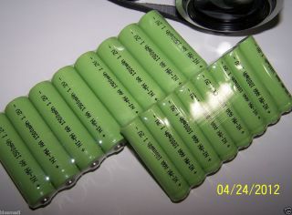 Green Environmental Rechargeable Battery 4x AA 4x AAA NI MH 1000