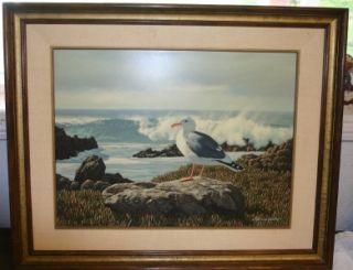 Harold Shelton (Private Property Gull) Painting