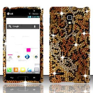 Bling SnapOn Hard Phone Protector Cover Skin Case for LG Optimus L9