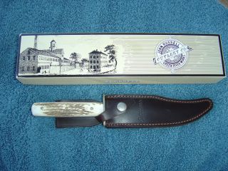 Russell Green River Works Stag Hunting Knife Argentina