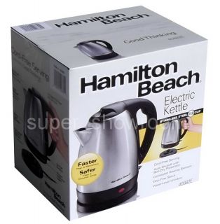  Beach Stainless Steel 7 2 Cup Electric Tea Kettle 40882E Teapot