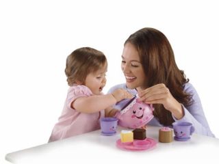 Fisher Price Laugh Learn Say Please Tea Set New