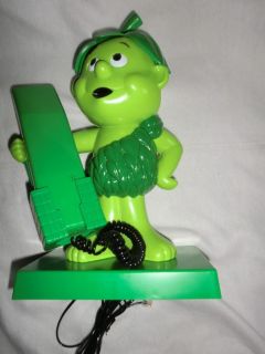 Pillsbury 1984 SPROUT JOLLY GREEN GIANT PHONE Advertising Green Phone