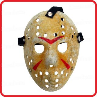 Jason Voorheess Hockey Goalie Mask Friday The 13th Halloween Horror
