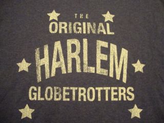 Harlem Globetrotters Spanning the Globe 2009 Tour Basketball T Shirt