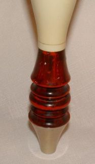 Budweiser Wood Tap Handle Eagle Top 11 1 2  Very Nice Condition