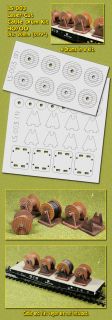 Easy to assemble laser cut kit for HO and OO scale model train layouts