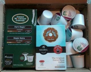 Green Mountain Coffee, Donut Shop Coffee & Starbucks Coffee 58 K Cups