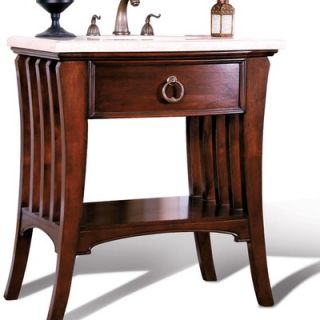 Ariel Sink Chest in Dark Mahogany   W5296 11