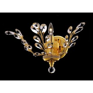 Elegant Lighting Orchid 16 Wall Sconce   2011W16