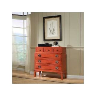 HeatherBrooke Torta Del Accent Chest in Tomato Red