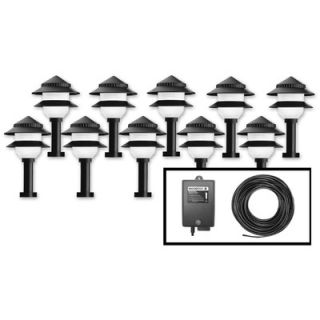 Moonrays Path Lighting Kit with Control Box (Pack of 10)