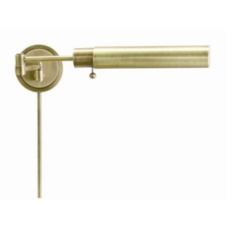 Lite Source Pharma Swing Arm Wall Lamp in Antique Brass   LS 1101AB