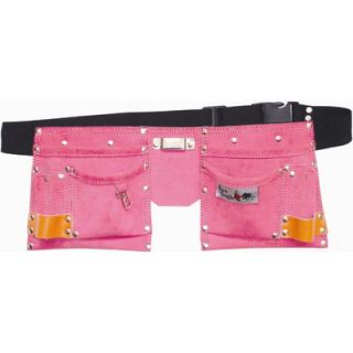 Bourn Tough Kids 10 Pocket Tool Belt / Tool Bag   KTB 01 Pink