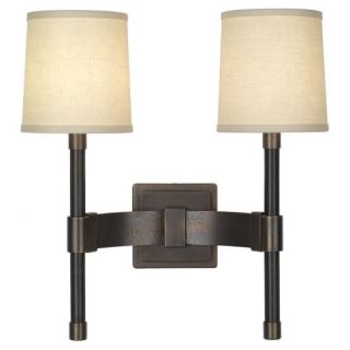 Robert Abbey Chase Wall Sconce in Dark Antique Nickel