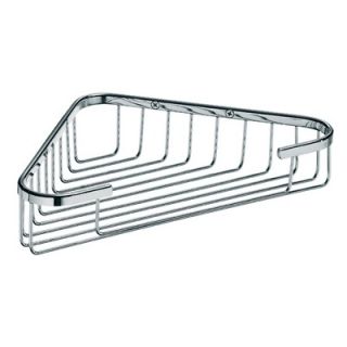 WS Bath Collections Filo 12.8 x 7.5 Shower Basket in Polished Chrome
