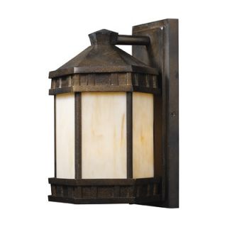 Elk Lighting Mission Abbey 12 One Light Outdoor Wall Sconce in
