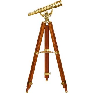 15 45x50 Spyscope, Anchormaster Telescopes with Mahogany Floor Tripod