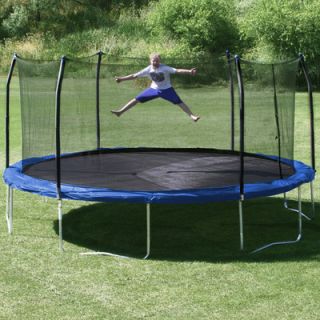 Skywalker 17 x15 Oval Trampoline with Safety Enclosure   SWTC17 X