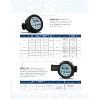Sotera Digital Chemical Flow Meter / 2   20 GPM / Fluorcarbon Seals