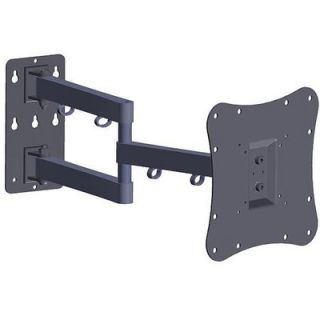 Full Motion Articulating Wall Mount in Black for LED/LCD TVs 23 37