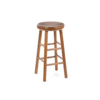 Winsome 24 Backless Swivel Counter Stool (Set of 2)