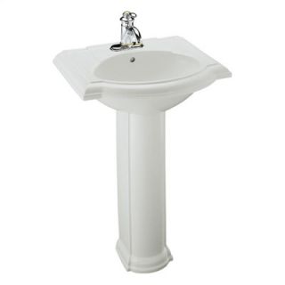 Kohler Devonshire 24 Pedestal Bathroom with Single Hole Faucet