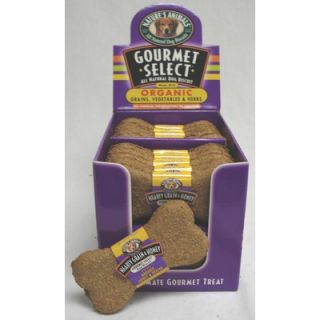 Natures Animals Gourmet Select Organic Biscuit Dog Treat (48 Pack