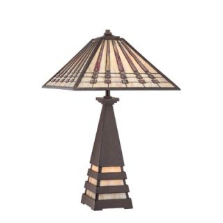 Quoizel Tiffany 24 Two Light Table Lamp