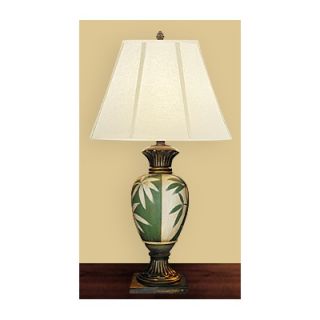 JB Hirsch 28 Bamboo Leaf Vase Table Lamp   J15018E16L