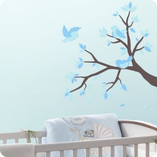 Lot 26 Studio Sweet Birds And Branches Wall Decals in Blue